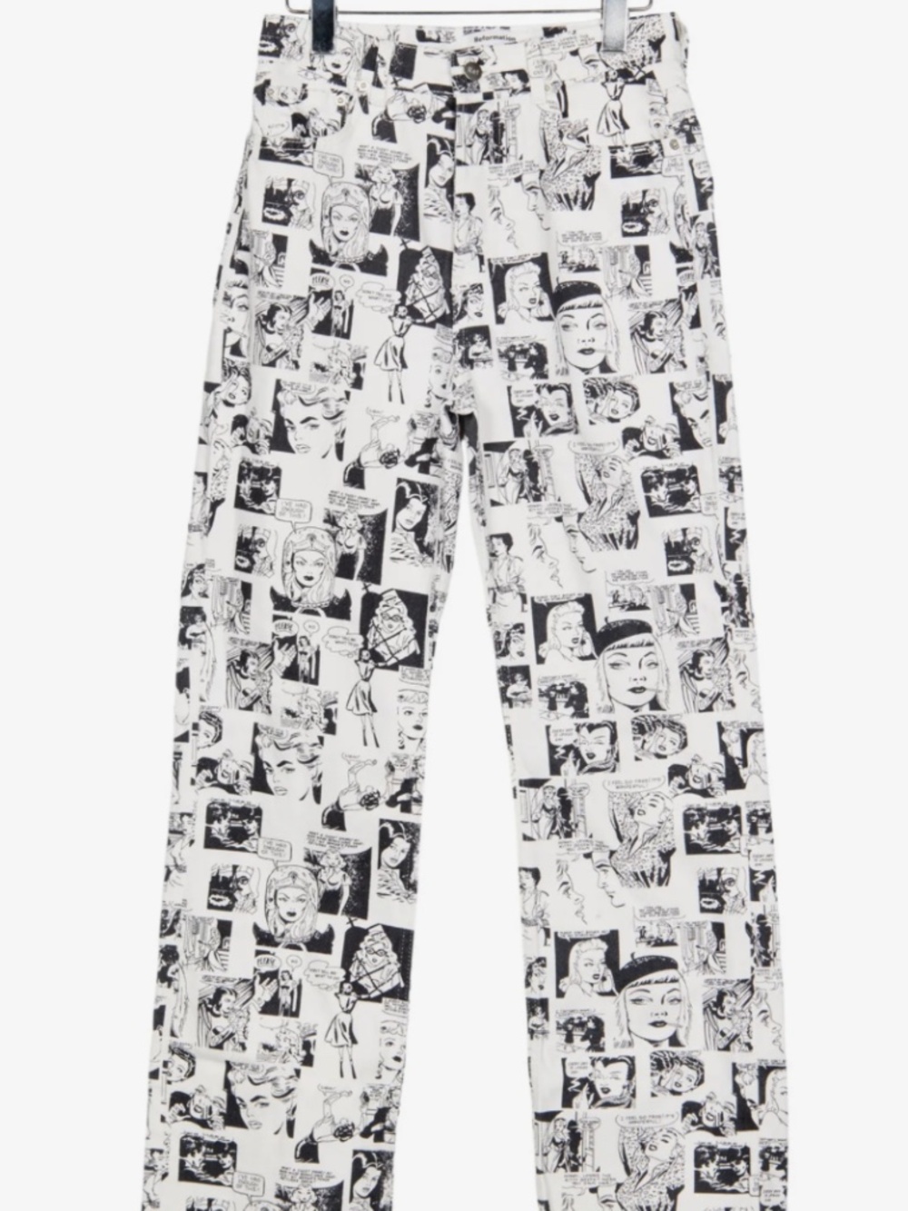 Reformation Comic High Rise Straight Jeans